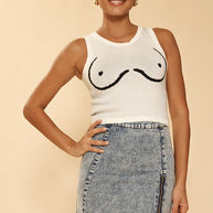 Goddess tank top-Miss Sparkling-Cream-S-[option4]-[option5]-[option6]-[option7]-[option8]-Shop-Boutique-Clothing-for-Women-Online