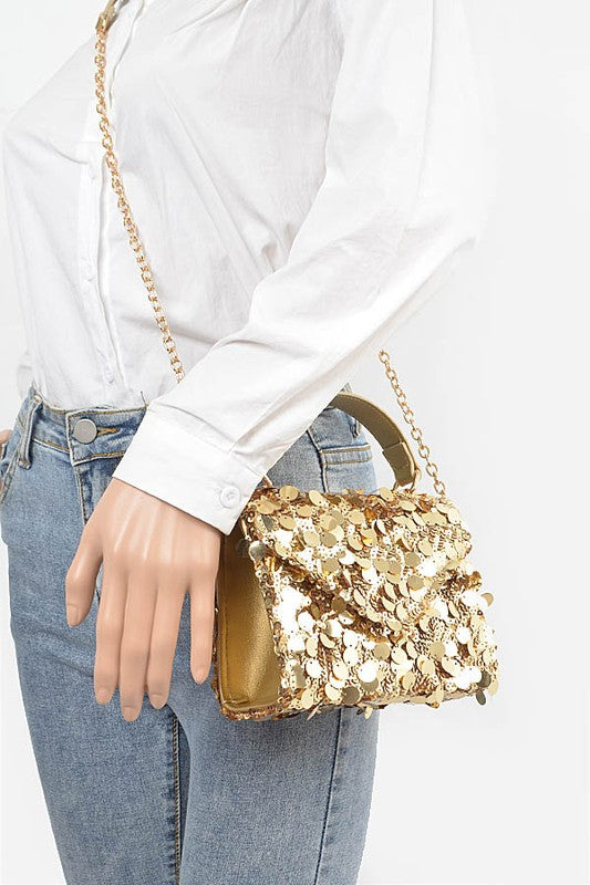 Large Sequins Crossbody Swing Bag-Artini Accessories-[option4]-[option5]-[option6]-[option7]-[option8]-Shop-Boutique-Clothing-for-Women-Online