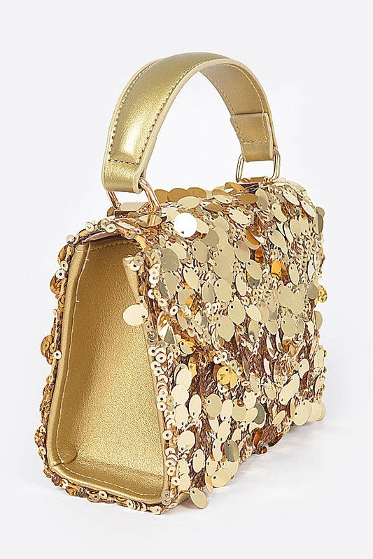Large Sequins Crossbody Swing Bag-Artini Accessories-[option4]-[option5]-[option6]-[option7]-[option8]-Shop-Boutique-Clothing-for-Women-Online