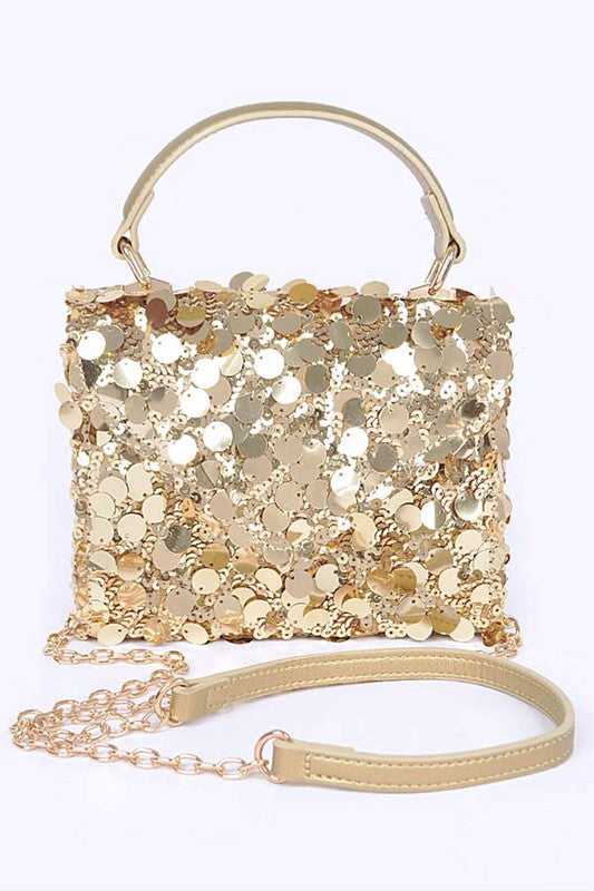 Large Sequins Crossbody Swing Bag-Artini Accessories-[option4]-[option5]-[option6]-[option7]-[option8]-Shop-Boutique-Clothing-for-Women-Online