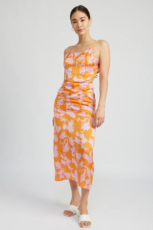 CROPPED WOVEN TOP WITH BACK TIE-Emory Park-[option4]-[option5]-[option6]-[option7]-[option8]-Shop-Boutique-Clothing-for-Women-Online