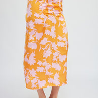 RUCHED MAXI SKIRT WITH WAIST DRAWSTRING-Emory Park-[option4]-[option5]-[option6]-[option7]-[option8]-Shop-Boutique-Clothing-for-Women-Online