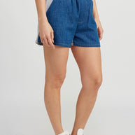 MIXED MEDIA HIGH WAIST SHORTS-Emory Park-[option4]-[option5]-[option6]-[option7]-[option8]-Shop-Boutique-Clothing-for-Women-Online