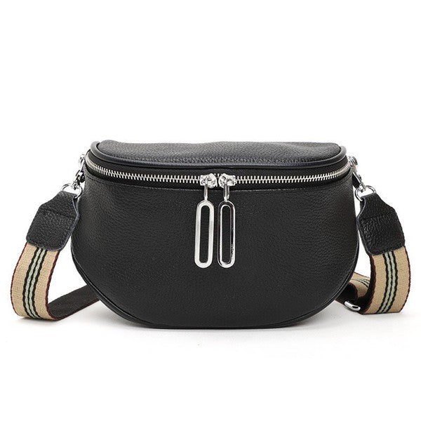 Hazel Genuine Leather Sling Bag-Aili's Corner-[option4]-[option5]-[option6]-[option7]-[option8]-Shop-Boutique-Clothing-for-Women-Online