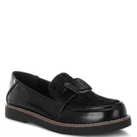 Elaris Tweed & Faux Leather Loafers-Rag Company-[option4]-[option5]-[option6]-[option7]-[option8]-Shop-Boutique-Clothing-for-Women-Online