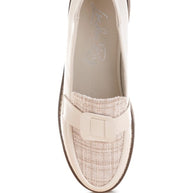 Elaris Tweed & Faux Leather Loafers-Rag Company-[option4]-[option5]-[option6]-[option7]-[option8]-Shop-Boutique-Clothing-for-Women-Online