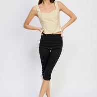 BUSTIER TOP WITH SLIT DETAIL-Emory Park-[option4]-[option5]-[option6]-[option7]-[option8]-Shop-Boutique-Clothing-for-Women-Online