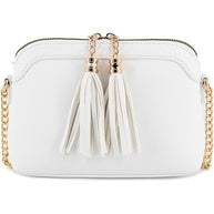 Tassel Small Crossbody Bag with Chain Strap-Fashion World-[option4]-[option5]-[option6]-[option7]-[option8]-Shop-Boutique-Clothing-for-Women-Online