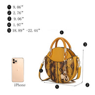 The Faux Snakeskin Crossbody Bag Mia k-MKF Collection by Mia K-[option4]-[option5]-[option6]-[option7]-[option8]-Shop-Boutique-Clothing-for-Women-Online