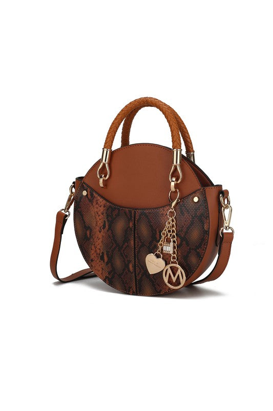 The Faux Snakeskin Crossbody Bag Mia k-MKF Collection by Mia K-[option4]-[option5]-[option6]-[option7]-[option8]-Shop-Boutique-Clothing-for-Women-Online