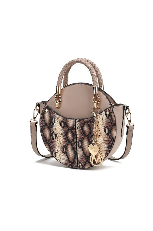 The Faux Snakeskin Crossbody Bag Mia k-MKF Collection by Mia K-[option4]-[option5]-[option6]-[option7]-[option8]-Shop-Boutique-Clothing-for-Women-Online