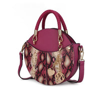 The Faux Snakeskin Crossbody Bag Mia k-MKF Collection by Mia K-Fuchsia-One Size-[option4]-[option5]-[option6]-[option7]-[option8]-Shop-Boutique-Clothing-for-Women-Online