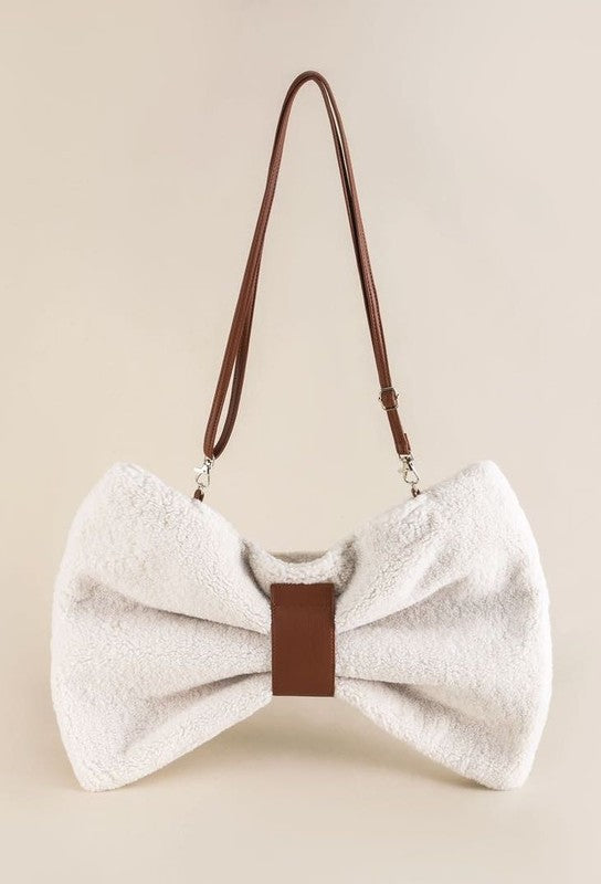 Bow Shoulder bag-Miss Sparkling-Cream-One Size-[option4]-[option5]-[option6]-[option7]-[option8]-Shop-Boutique-Clothing-for-Women-Online