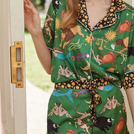 Printed two piece pajama set-Miss Sparkling-[option4]-[option5]-[option6]-[option7]-[option8]-Shop-Boutique-Clothing-for-Women-Online