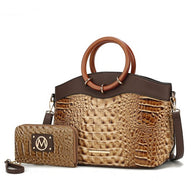 The Phoebe Tote with Wristlet Wallet Bag by Mia K-MKF Collection by Mia K-[option4]-[option5]-[option6]-[option7]-[option8]-Shop-Boutique-Clothing-for-Women-Online