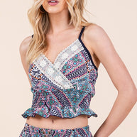 Tribal Print Skirt Set-Orange Farm Clothing-[option4]-[option5]-[option6]-[option7]-[option8]-Shop-Boutique-Clothing-for-Women-Online