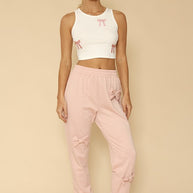 Ribbed knit bow embroidered tank-Miss Sparkling-[option4]-[option5]-[option6]-[option7]-[option8]-Shop-Boutique-Clothing-for-Women-Online