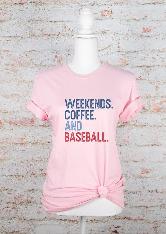 Weekends Coffee and Baseball Graphic Tee Plus-Ocean and 7th-Soft Pink-2X-[option4]-[option5]-[option6]-[option7]-[option8]-Shop-Boutique-Clothing-for-Women-Online