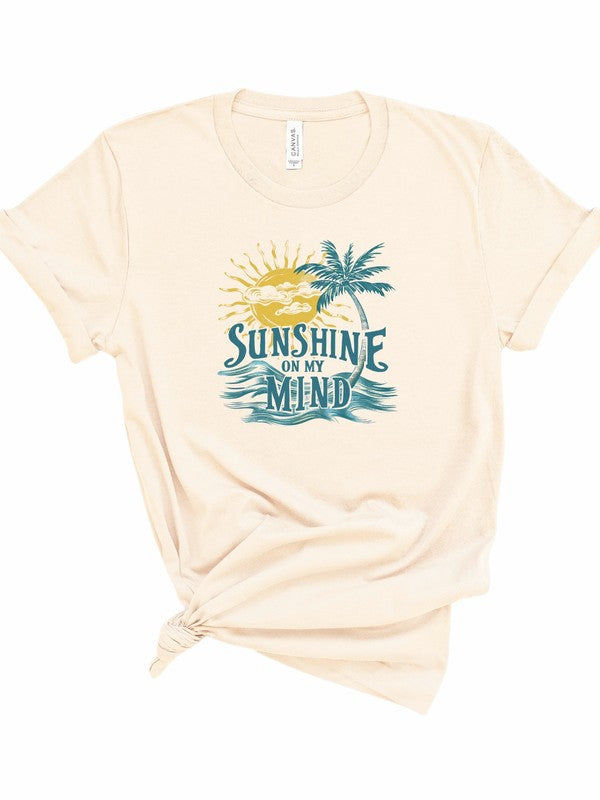Sunshine On My Mind Graphic Tee-Ocean and 7th-Cream-L-[option4]-[option5]-[option6]-[option7]-[option8]-Shop-Boutique-Clothing-for-Women-Online