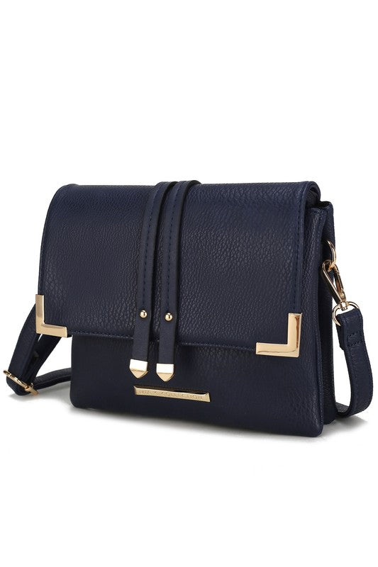 The Valeska Multi Compartment Crossbody by Mia k-MKF Collection by Mia K-[option4]-[option5]-[option6]-[option7]-[option8]-Shop-Boutique-Clothing-for-Women-Online