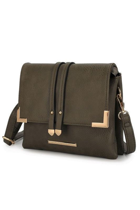 The Valeska Multi Compartment Crossbody by Mia k-MKF Collection by Mia K-[option4]-[option5]-[option6]-[option7]-[option8]-Shop-Boutique-Clothing-for-Women-Online