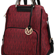 The Cora Milan Backpack by Mia K-MKF Collection by Mia K-Burgundy-One Size-[option4]-[option5]-[option6]-[option7]-[option8]-Shop-Boutique-Clothing-for-Women-Online
