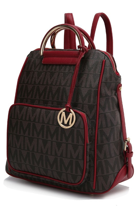 The Cora Milan Backpack by Mia K-MKF Collection by Mia K-Red-One Size-[option4]-[option5]-[option6]-[option7]-[option8]-Shop-Boutique-Clothing-for-Women-Online
