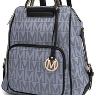 The Cora Milan Backpack by Mia K-MKF Collection by Mia K-Grey-One Size-[option4]-[option5]-[option6]-[option7]-[option8]-Shop-Boutique-Clothing-for-Women-Online