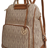 The Cora Milan Backpack by Mia K-MKF Collection by Mia K-Beige-One Size-[option4]-[option5]-[option6]-[option7]-[option8]-Shop-Boutique-Clothing-for-Women-Online