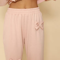 3D bow jogger sweatpants-Miss Sparkling-[option4]-[option5]-[option6]-[option7]-[option8]-Shop-Boutique-Clothing-for-Women-Online