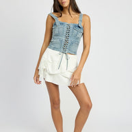 CARGO DENIM CORSET-Emory Park-[option4]-[option5]-[option6]-[option7]-[option8]-Shop-Boutique-Clothing-for-Women-Online