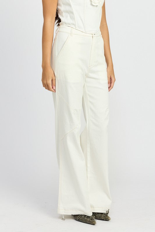 HIGH WAISTED WIDE LEG PANTS-Emory Park-[option4]-[option5]-[option6]-[option7]-[option8]-Shop-Boutique-Clothing-for-Women-Online