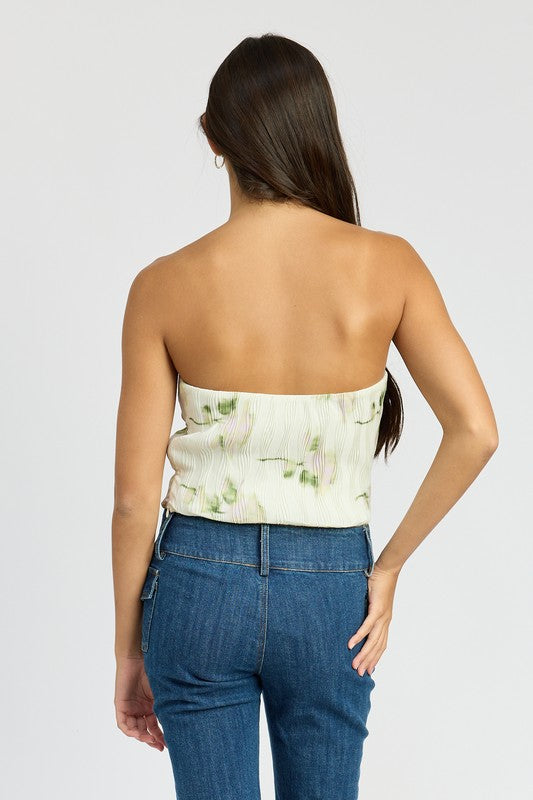 FLORAL TUBE TOP-Emory Park-[option4]-[option5]-[option6]-[option7]-[option8]-Shop-Boutique-Clothing-for-Women-Online