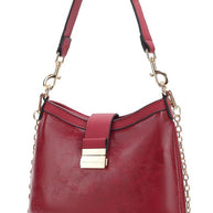 The Pilar Vegan Leather Shoulder Bag-MKF Collection by Mia K-[option4]-[option5]-[option6]-[option7]-[option8]-Shop-Boutique-Clothing-for-Women-Online