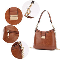 The Pilar Vegan Leather Shoulder Bag-MKF Collection by Mia K-[option4]-[option5]-[option6]-[option7]-[option8]-Shop-Boutique-Clothing-for-Women-Online