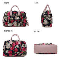 The Jayla Botanical Pattern Duffle Bag-MKF Collection by Mia K-[option4]-[option5]-[option6]-[option7]-[option8]-Shop-Boutique-Clothing-for-Women-Online