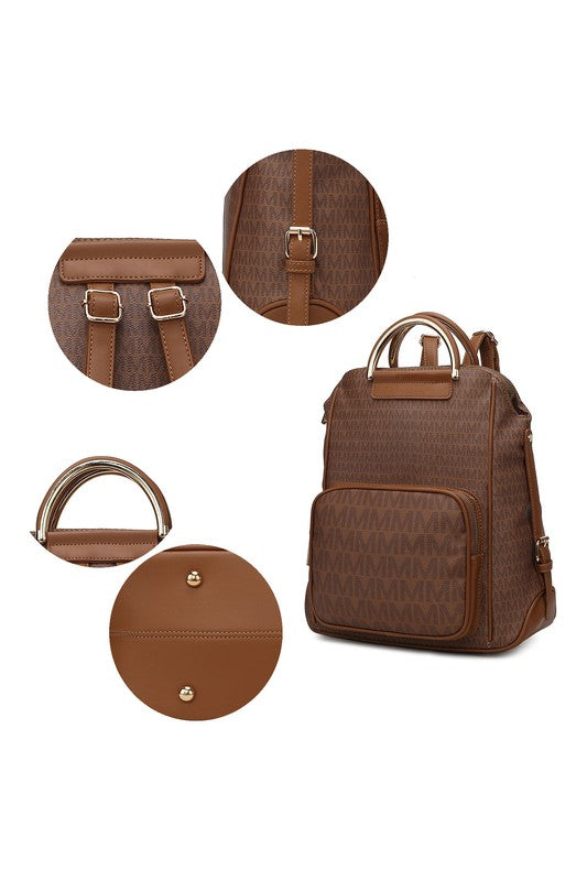 The June Printed Backpack-MKF Collection by Mia K-[option4]-[option5]-[option6]-[option7]-[option8]-Shop-Boutique-Clothing-for-Women-Online