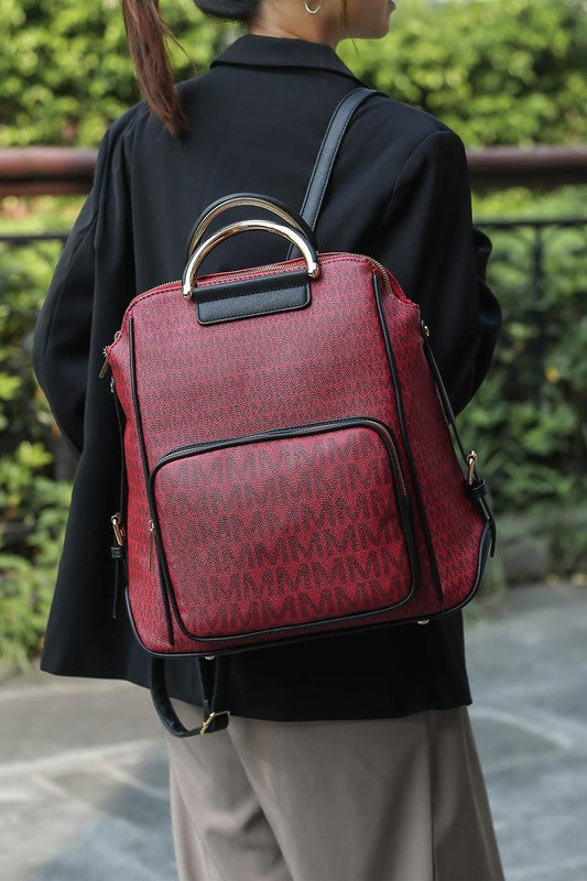 The June Printed Backpack-MKF Collection by Mia K-[option4]-[option5]-[option6]-[option7]-[option8]-Shop-Boutique-Clothing-for-Women-Online