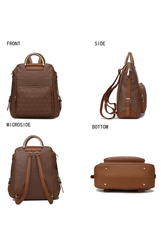 The June Printed Backpack-MKF Collection by Mia K-[option4]-[option5]-[option6]-[option7]-[option8]-Shop-Boutique-Clothing-for-Women-Online