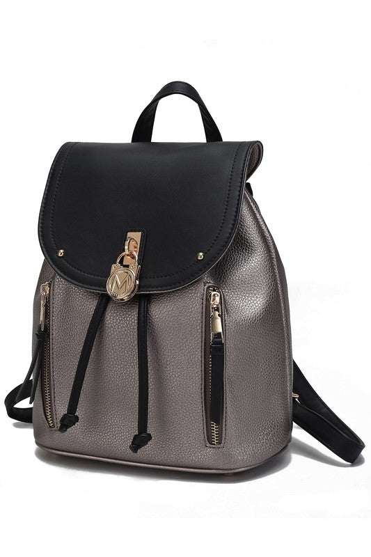 The Xandria Vegan Leather Backpack-MKF Collection by Mia K-[option4]-[option5]-[option6]-[option7]-[option8]-Shop-Boutique-Clothing-for-Women-Online