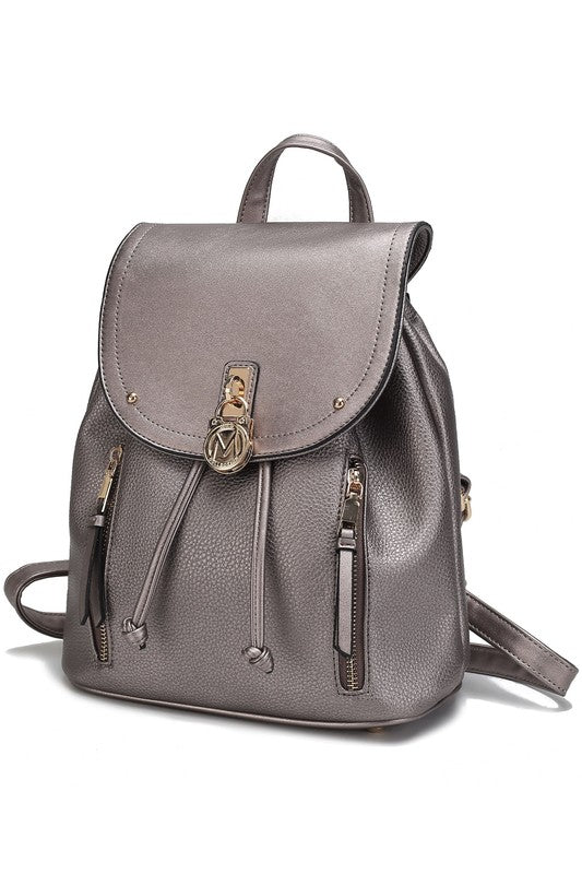 The Xandria Vegan Leather Backpack-MKF Collection by Mia K-[option4]-[option5]-[option6]-[option7]-[option8]-Shop-Boutique-Clothing-for-Women-Online
