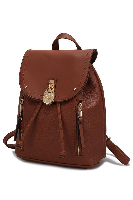 The Xandria Vegan Leather Backpack-MKF Collection by Mia K-[option4]-[option5]-[option6]-[option7]-[option8]-Shop-Boutique-Clothing-for-Women-Online