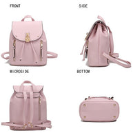 The Xandria Vegan Leather Backpack-MKF Collection by Mia K-[option4]-[option5]-[option6]-[option7]-[option8]-Shop-Boutique-Clothing-for-Women-Online