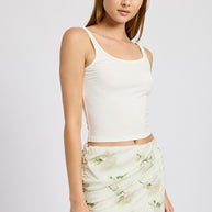 FLORAL PENCIL SKIRT WITH SIDE SLIT-Emory Park-[option4]-[option5]-[option6]-[option7]-[option8]-Shop-Boutique-Clothing-for-Women-Online