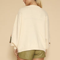 Embroidered detail cardigan-Miss Sparkling-[option4]-[option5]-[option6]-[option7]-[option8]-Shop-Boutique-Clothing-for-Women-Online