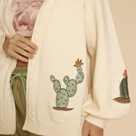 Embroidered detail cardigan-Miss Sparkling-[option4]-[option5]-[option6]-[option7]-[option8]-Shop-Boutique-Clothing-for-Women-Online
