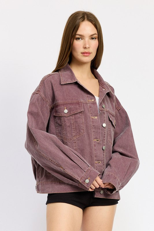 OVERSIZED DENIM SHIRT JACKET-Emory Park-[option4]-[option5]-[option6]-[option7]-[option8]-Shop-Boutique-Clothing-for-Women-Online