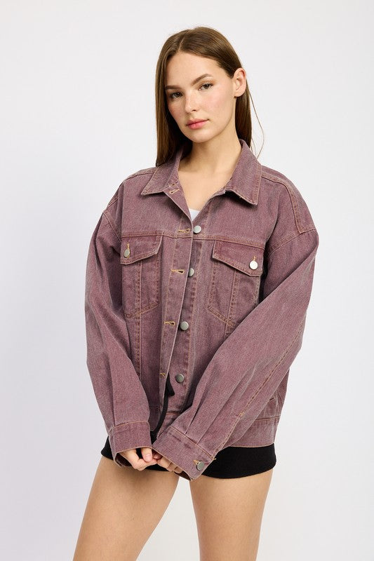 OVERSIZED DENIM SHIRT JACKET-Emory Park-[option4]-[option5]-[option6]-[option7]-[option8]-Shop-Boutique-Clothing-for-Women-Online