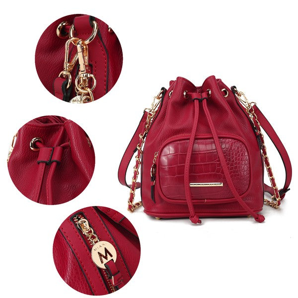 The Azalea Bucket Bag by Mia K-MKF Collection by Mia K-[option4]-[option5]-[option6]-[option7]-[option8]-Shop-Boutique-Clothing-for-Women-Online