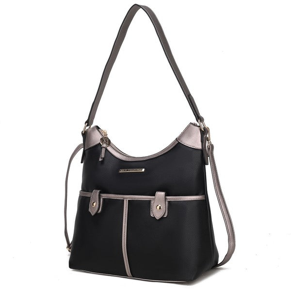 The Harper Vegan Leather Shoulder Bag by Mia K-MKF Collection by Mia K-[option4]-[option5]-[option6]-[option7]-[option8]-Shop-Boutique-Clothing-for-Women-Online